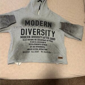 Gray Modern Diversity Men's Cardigan